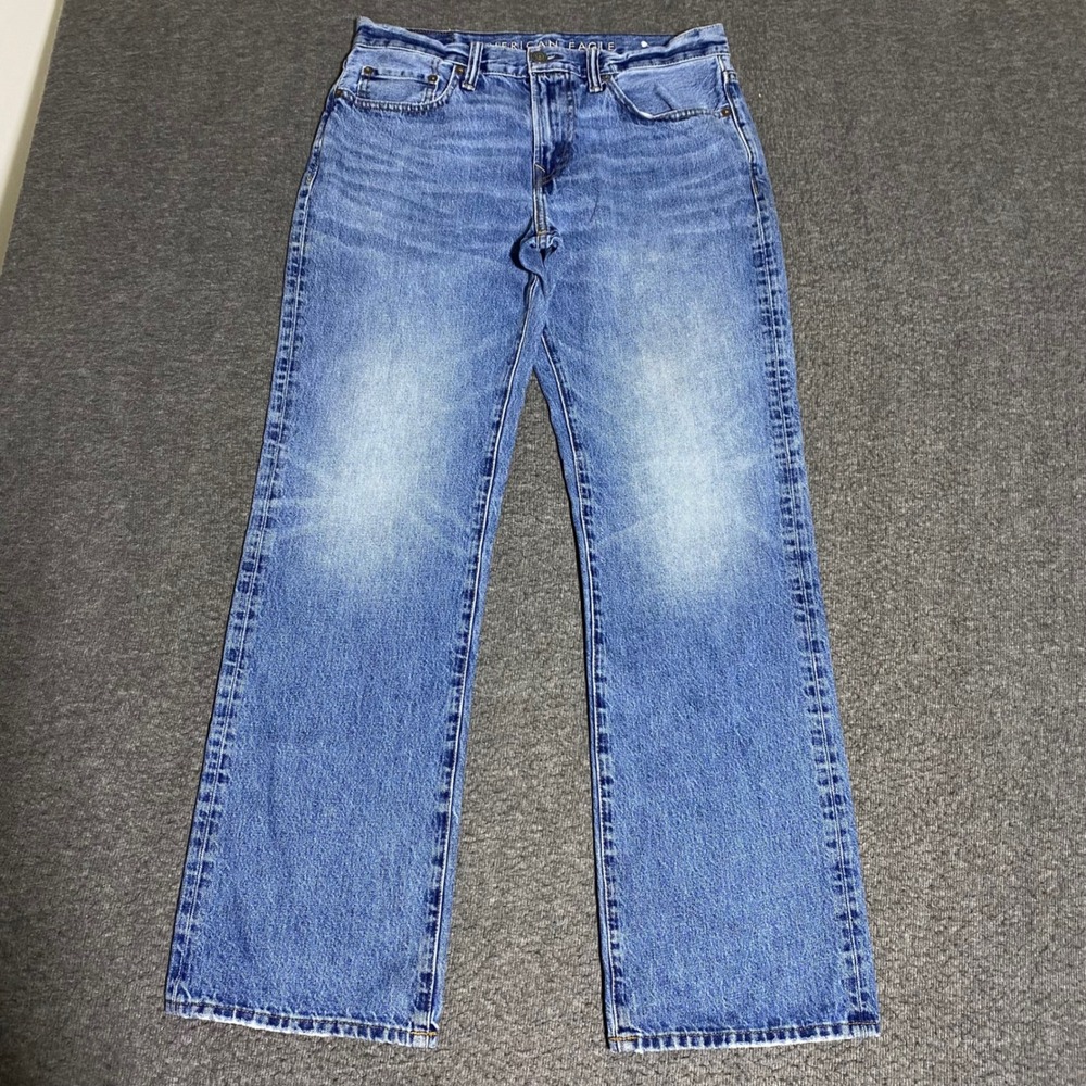 American Eagle Classic Bootcut Jeans Mens 32x32 Medium Wash Blue Denim Y2K Boot
